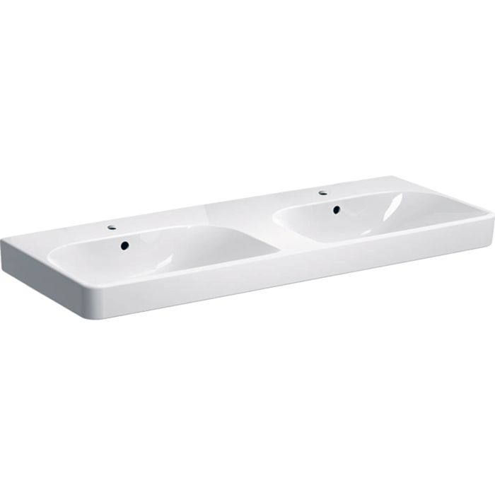 Подвійний умивальник Geberit Smyle Square (500.223.01.1)
