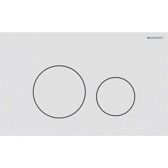 Змивна клавіша Geberit Sigma 40 Round (Білий матовий) (115.628.JT.1)