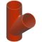 45° DN 300150мм Трійник чавунний SML , RSP 30015045