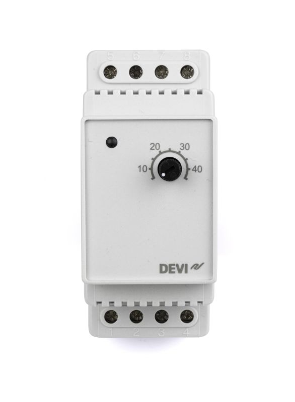 Терморегулятор для теплої підлоги DEVIreg 330 білий (140F1072)
