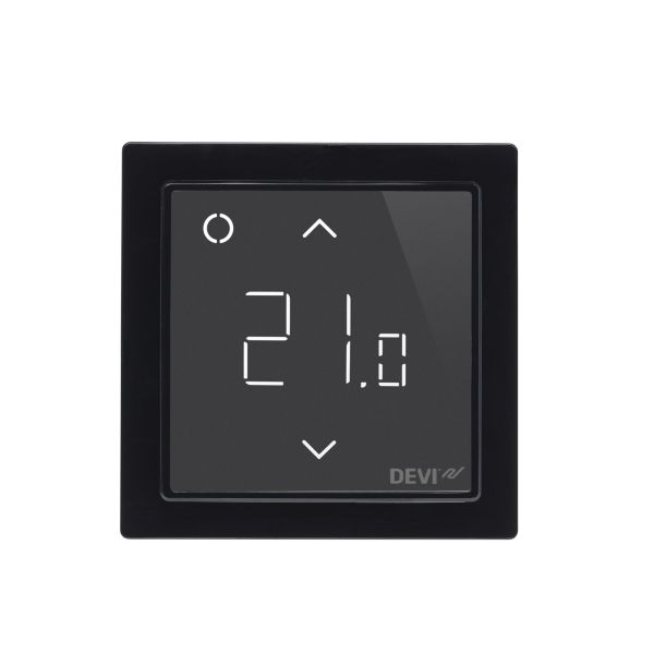 Терморегулятор DEVIreg Smart Wi-Fi, чорний (140F1143)
