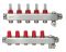 Колектор Danfoss SSM-F 5+5 з ротаметрами (088U0755)