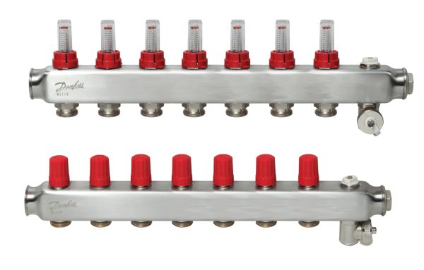 Комплект колекторів 7+7 з ротаметрами, SSM-7F (088U0757)