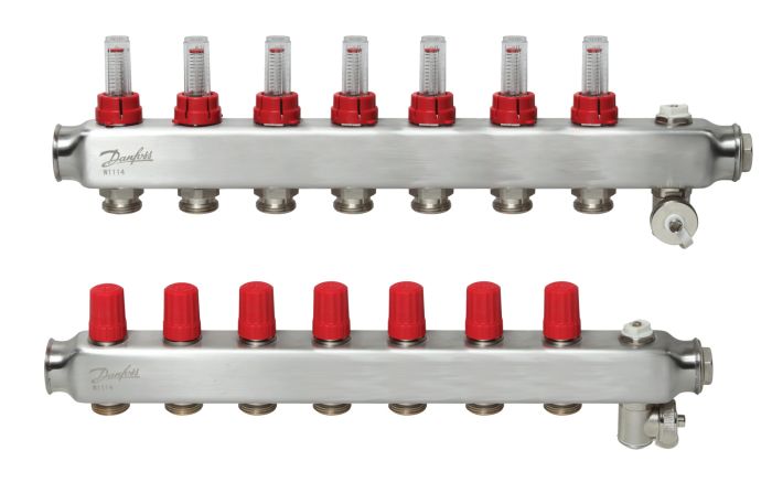 Комплект колекторів 7+7 з ротаметрами, SSM-7F (088U0757)