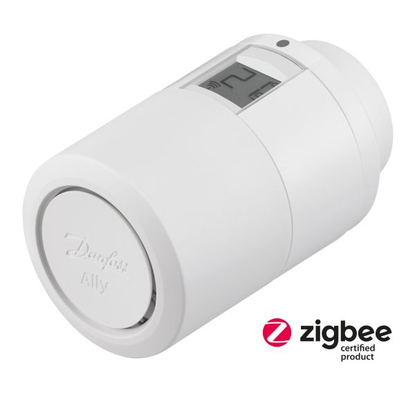 Радіаторна термоголовка Danfoss Ally, Zigbee, RA (014G2420)