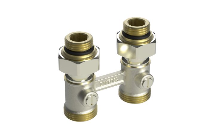Н-подібний прямий клапан Danfoss RLV-KB, 15 (003L0392)