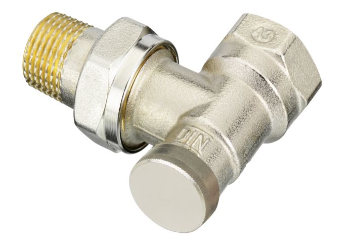 Клапан запірний кутовий Danfoss RLV 1/2" Ду15 (003L0143)