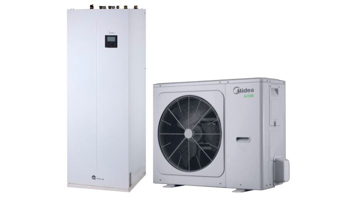 Тепловий насос спліт Midea M-Thermal A-Series (Arctic) R 32 з баком-бойлером на 290 л