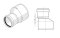 Перехідник REHAU RAUPIANO PLUS