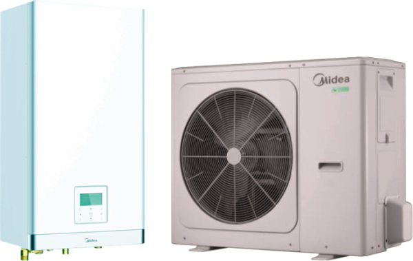 Тепловий насос спліт Midea M-Thermal A-Series (Arctic) R32 (внутрішній блок + гідромодуль)