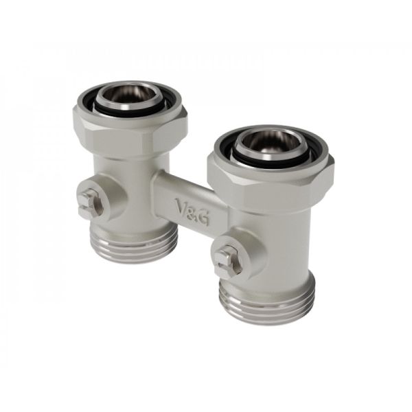 Вузол Н-подіб.прямий 3/4"В x 3/4" євроконус, V&G (VG-605102)